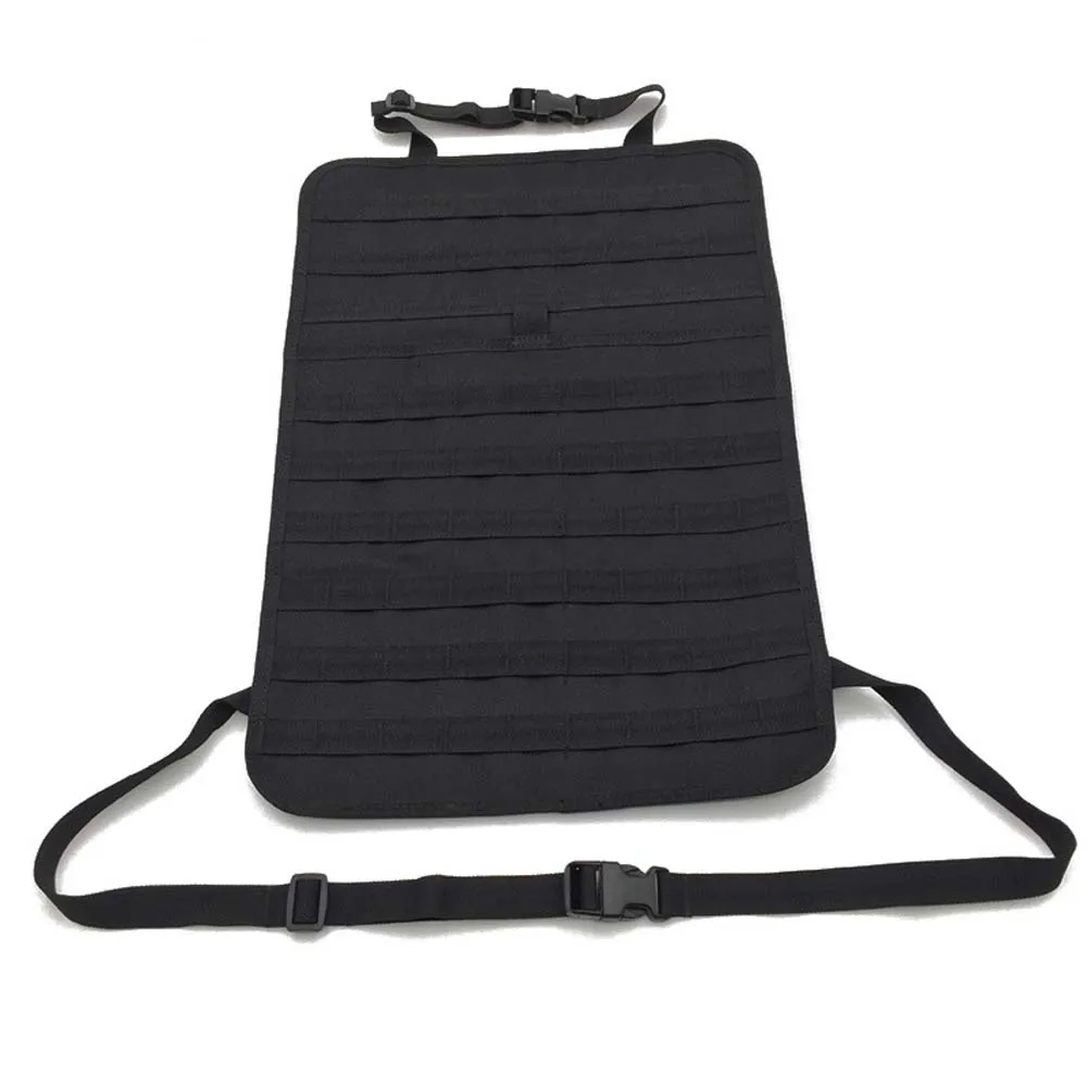 Tactical Car Back Seat Organizer Accessories Army Molle Pouch Storage Bag  Outdoor Self-driving Hunting Seat Cover Bag 5