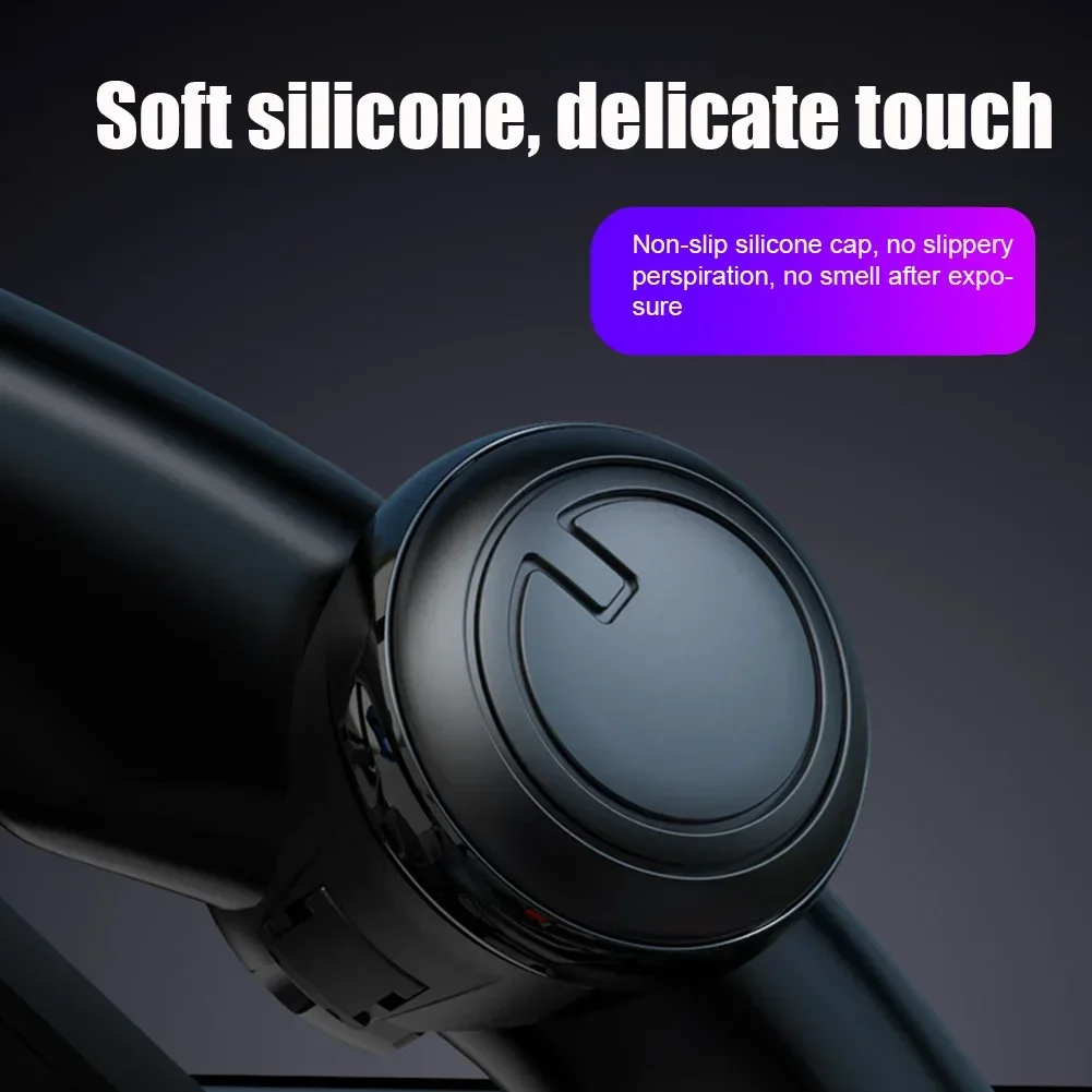 Universal 360° Rotation Steering Wheel Booster Knob with Metal Bearing