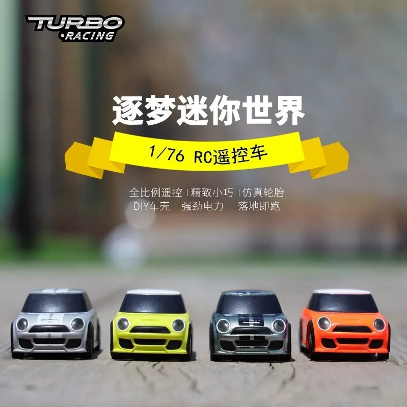 Turbo Racing Full Scale Rc 1:76 Mini Telecomando Car C10 Set Mini Mini Colore Car Shell