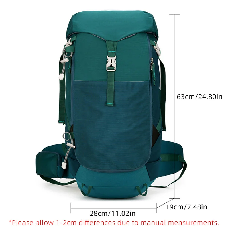 Camping Backpack Large Capacity Climbing Trekking Hiking Mountaineering Shoulder Bag Waterproof Women Men Outdoor Travel Bag 40L 6