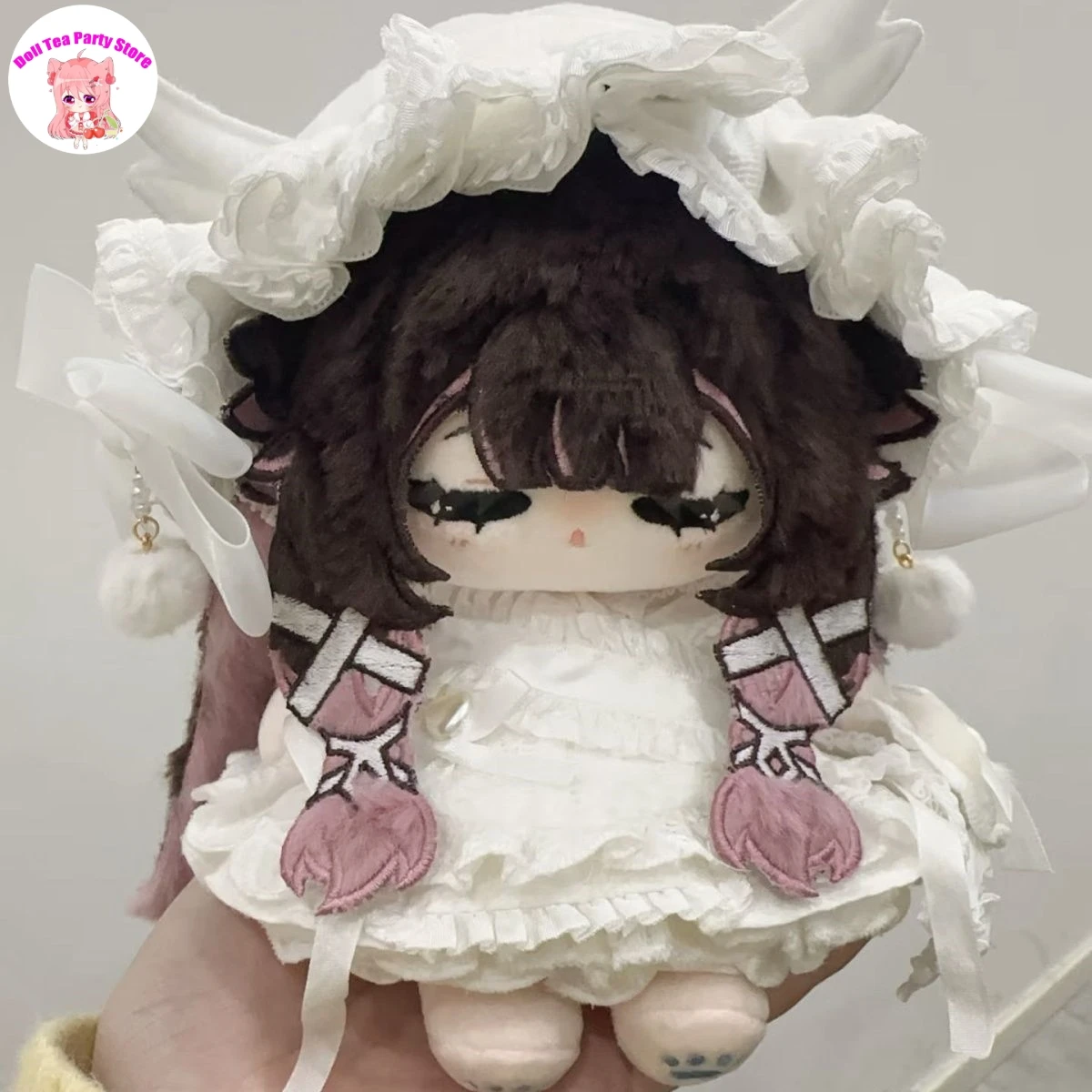 Columbina Hyposelenia Moon Maiden Damselette 코튼 인형 장난감 애니메이션 드레스 업 의류 인형 바디 플러시 생일 선물 20cm