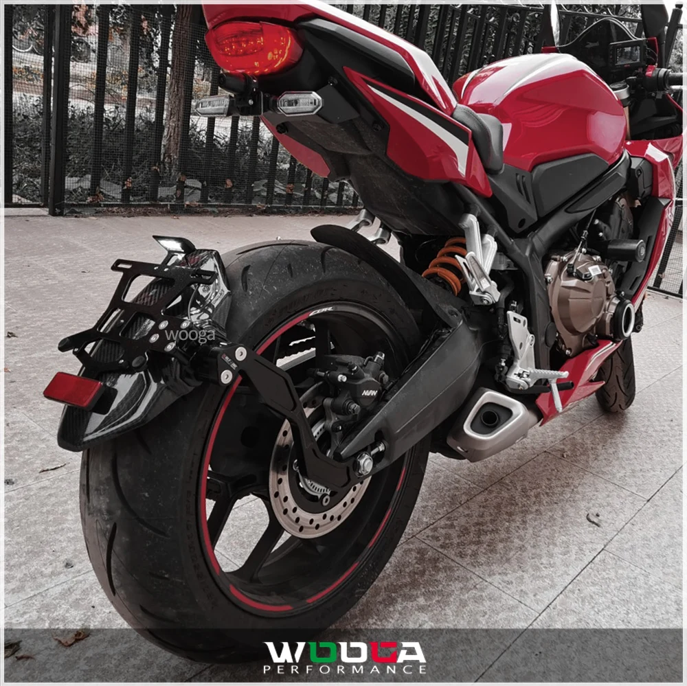 【フェン】 バイク用 ナンバープレートホルダー リアテールタイディ CBR650R