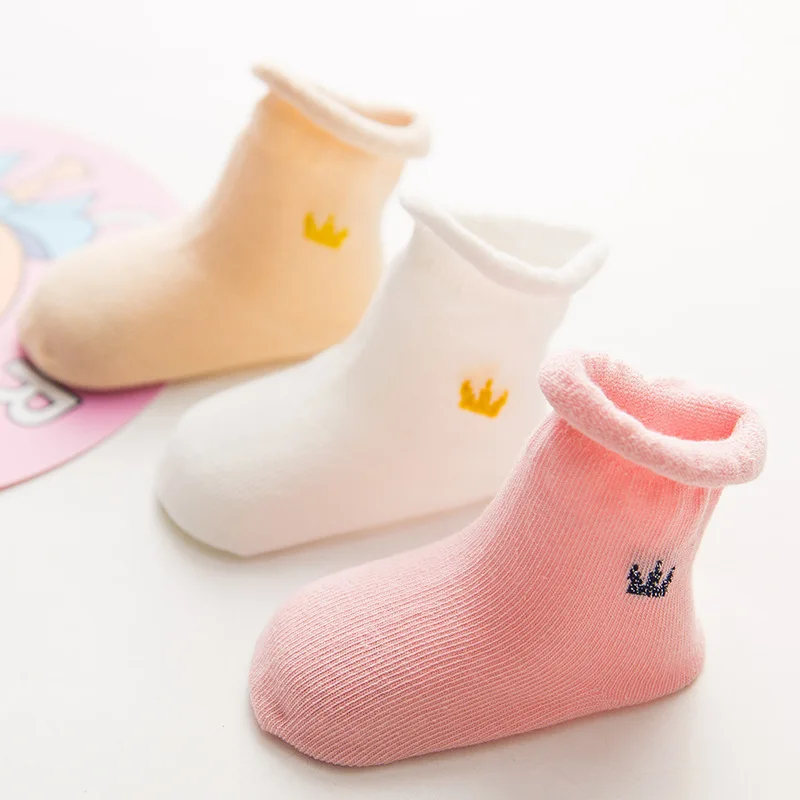 

3Pairs Baby Socks Spring Autumn Cotton Kids Socks Cute Girls Boys Infant Socks Children Soft School Sport Clothes Accessories