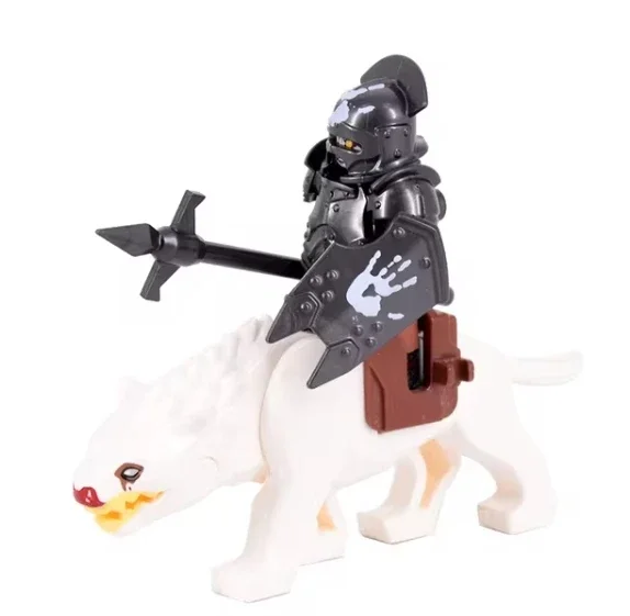 Medieval Knight and War Horse Building Block Set - Toy Gift