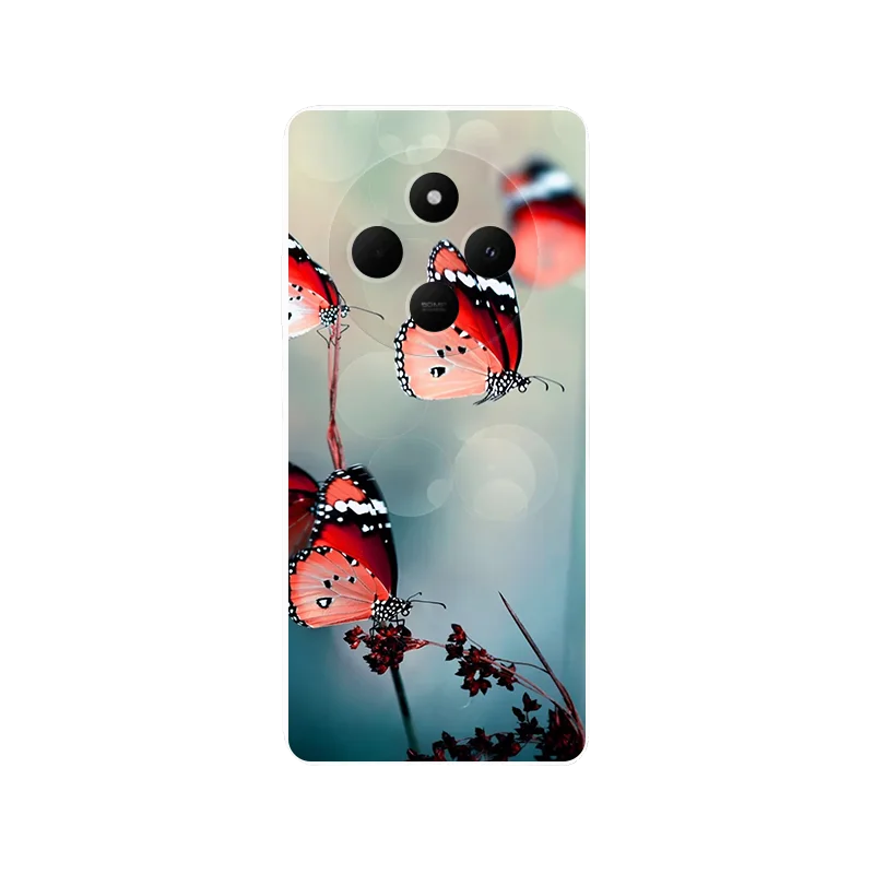 Xiaomi Redmi 14C Soft TPU Cartoon Silicone Bumper Case