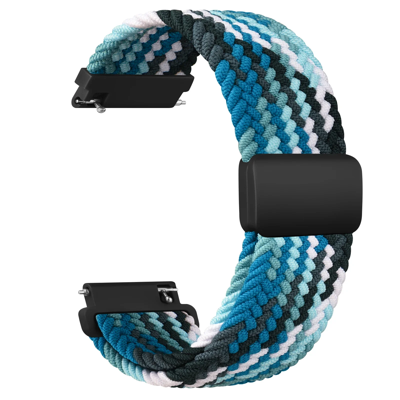 Braided Magnetic Bracelet Watchband, 22mm Strap