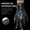 Thicken Winter Gloves Neoprene Waterproof Fleece Warm Cold Weather Gloves Touchscreen Thermal Gloves for Bike Cycling Running 4