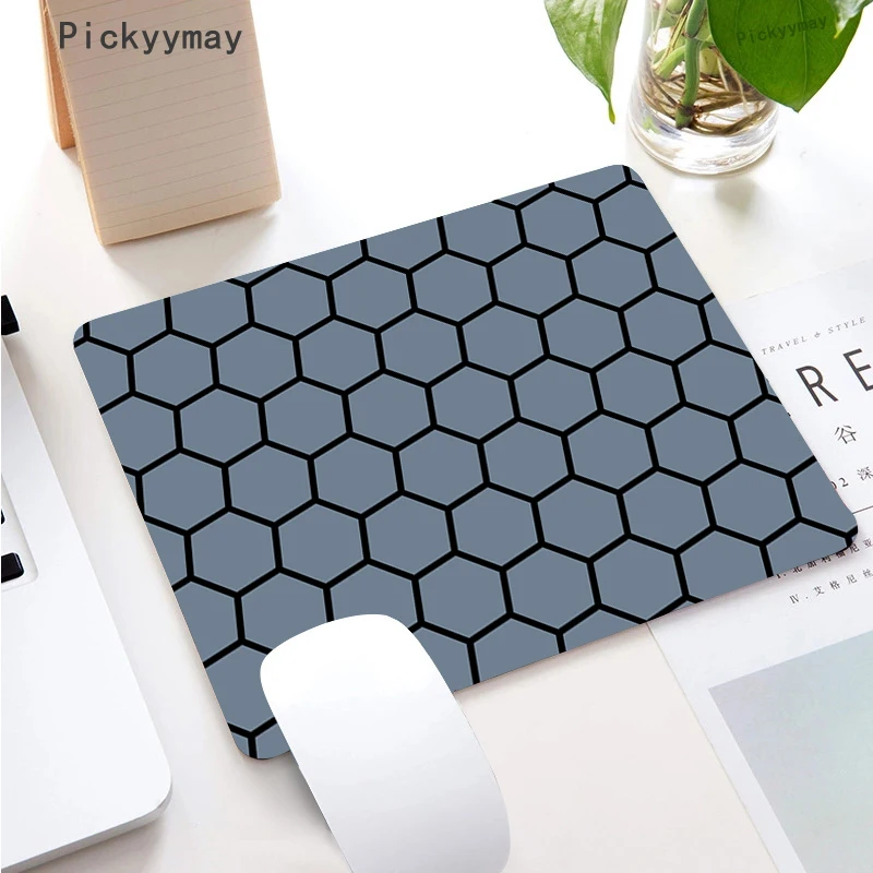 Geométrico PC Mouse Pad, Pequeno Mousepad, Gabinete