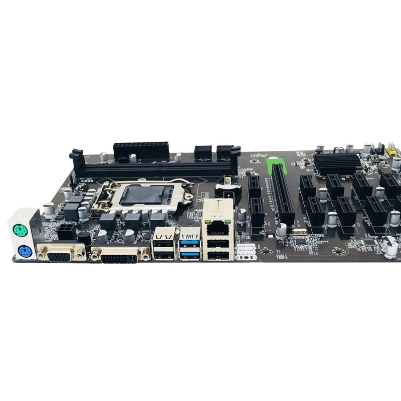 the best pc motherboard B250 BTC Mining Motherboard 12 PCI-E16X Graph Card LGA 1151 SATA3.0 Support VGA with DDR4 4GB 2666Mhz RAM motherboard pc