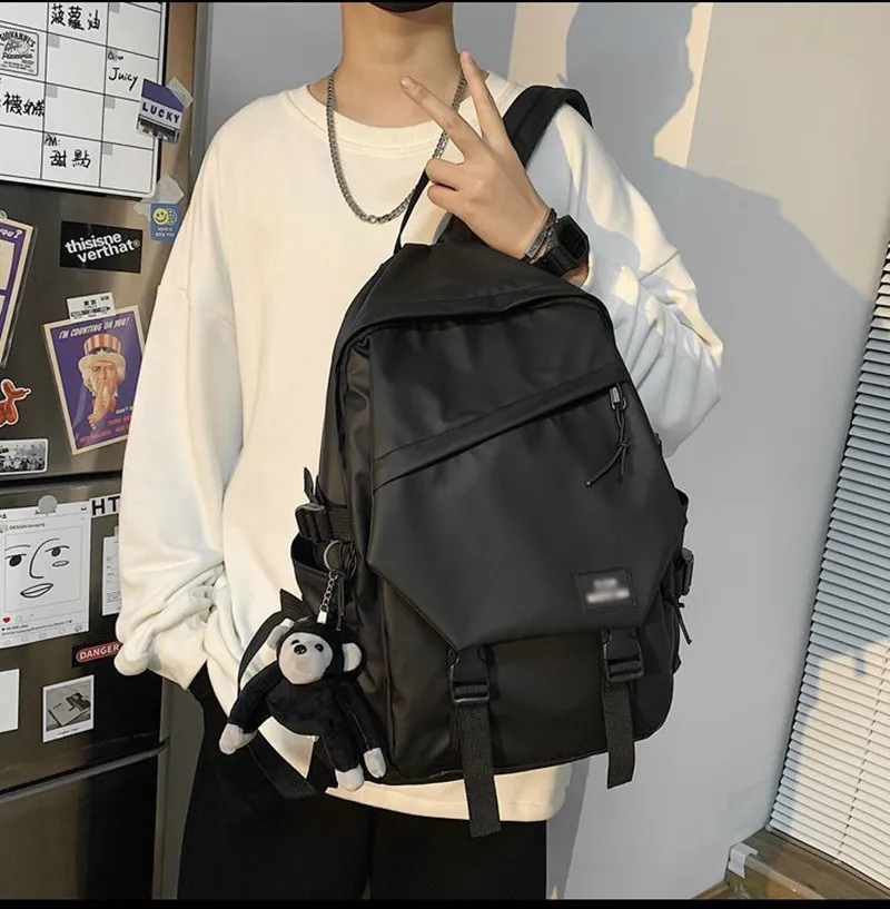 Backpack for Girls,Middle School, College Students,Versatile Flip Cover, Large Capacity Backpack for Junior High School Students 6