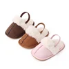 Baby Winter Warm Slipper Soft and Warm Fluffy High Quality TPR Sole Anti-slip Hot Selling for Newborn Toddler Indoor Prewalking 1