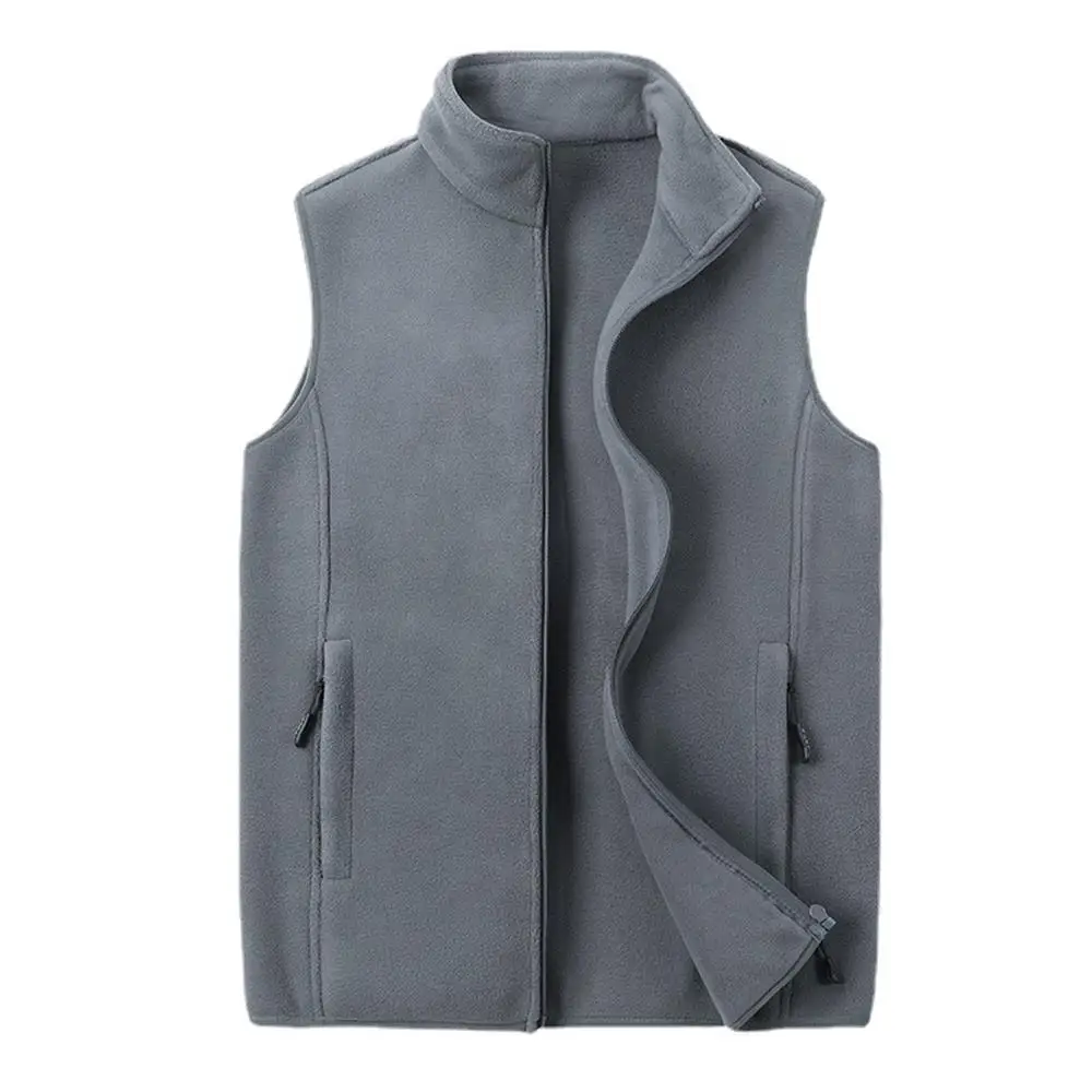 Autumn Fashion Plus Size Male Warm Waistcoat Fleece Vest Men's Lamb Cashmere Warm Sleeveless Coat Men Brand Clothing Winter Vest fashionable vests sleeveless vests sleeveless vest