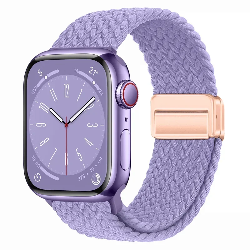 Premium Nylon Braided Loop Strap with Magnetic Closure