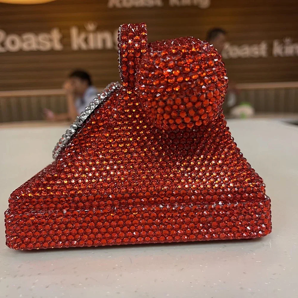 Rhinestone Retro Telephone Piggy Bank Sparkling Phone Money Box Coin Bank Money Saving Box Home Decoration Creative Gift 2