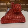 Rhinestone Retro Telephone Piggy Bank Sparkling Phone Money Box Coin Bank Money Saving Box Home Decoration Creative Gift 2