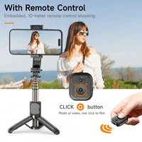 Mini Selfie Stick Tripod for Mobile Phone Shooting Stand for Cell Phone with Wireless Bluetooth Remote Control for Sport Camera - Image 2