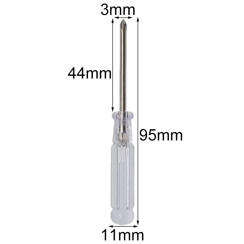 Achieve Stellar Results with this 1Pc Small Screwdriver Set for Toy and Small Item Repairs Includes Cross and Slotted Options