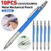 Mechanical Pencil Set 2.0mm Full Metal Art Drawing Painting Automatic Pencil with Leads Office School Supply Writing Art Supplie 1