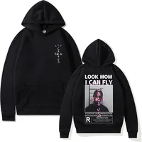 Hoodie Men Women Cactus Jack Cotton Sweatshirt Print Oversized Astroworld Pullover Hoody Hip Hop Travis Scott Top Brand Clothing 1