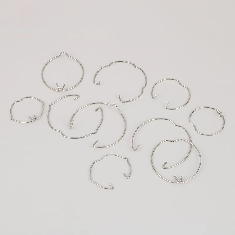 10 Pcs/set Light Cup Bracket Card Ring 55mm 48mm LAMP RETAINING SPRING CLIP RING MR16 GU10 SPOT LIGHT DOWNLIGHT Accessories light accessories
