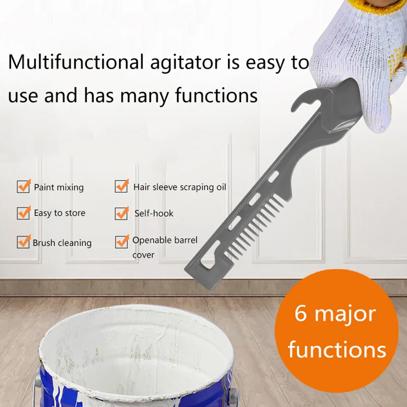 새로운 다기능 페인트 믹서(글러브 후크 포함), 라텍스 페인트 및 수성 페인트의..