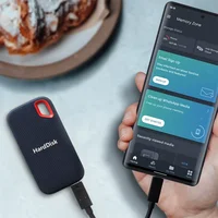 ฮาร์ดไดรฟ์ความเร็วสูง 1TB ฮาร์ดดิสก์ภายนอก 2TB ฮาร์ดไดรฟ์แท้ 128TB USB3.1 แบบเสียบใช้งานได้ทันที SSD สำหรับพีซี/แล็ปท็อป/แมค/โทรศัพท์ 4