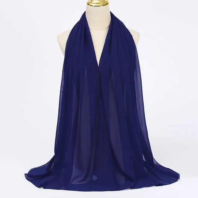 106093-2902c0.jpg Foulard Hijab en mousseline de soie pour Femme, voile musulman ramadan ,hijab femme musulman,foulard musulmane pour femme, foulard mousseline en Jersey doux de haute qualité hijab islam voile femme musulman,70*180cm