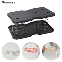 Creative Spring Holder Tissue Box Automatic Lift Spring Loaded Tissue Box Tissue Spring Bracket Car Tissue Box Spring Holder 1
