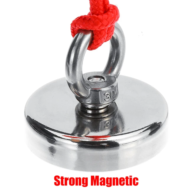 Powerful Strong Neodymium Fishing Magnets Super Power Salvage Search Magnetic  Hook Sea Fishing Rare Earth Magnets Salvage Rings - AliExpress