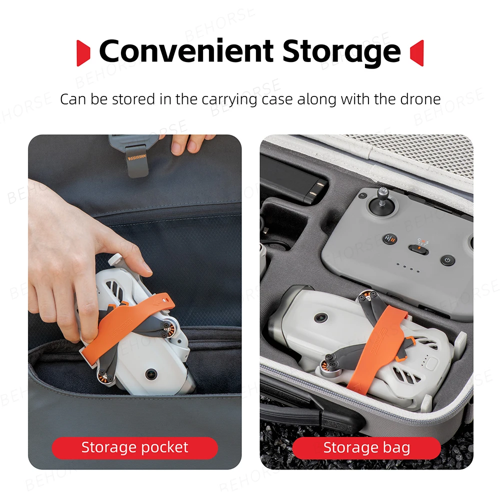 Support d'hélice pour DJI LITO 1, protection et rangement dans un étui de transport