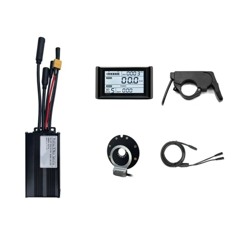 

Controller System 26A 36V/48V 500W/750W Motor SW900 With Universal Controller Small Accessories Parts Kit