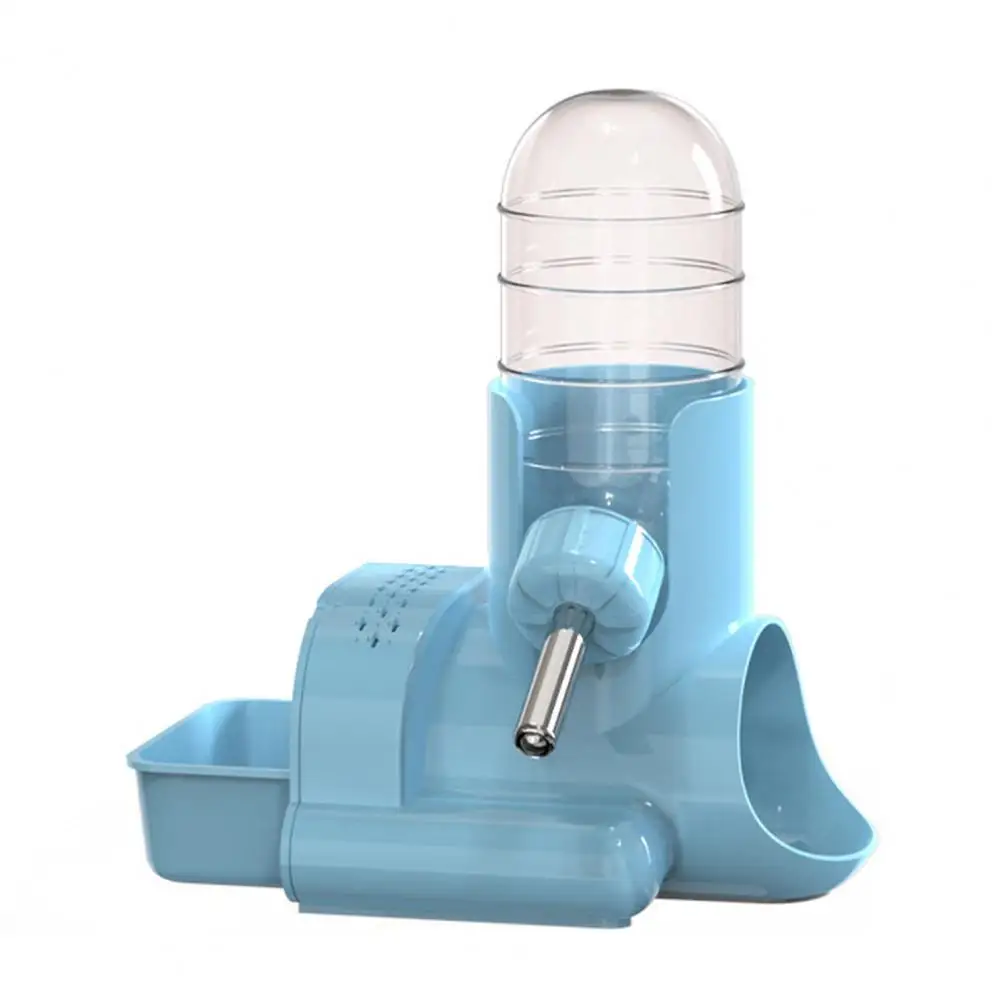 

Practical Hamster Feeder Drip-proof Sturdy Plastic Standing Type Hamster Den Drinker