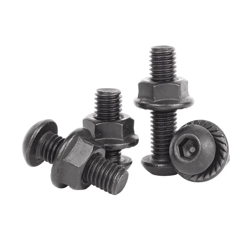 M 10x1 25 Ssd Ps5 FandWay 410 Pezzi Viti Testa Bottone Brugola,M2 Kit Di Bulloni E Dadi Con Rondelle,Viti A Esagono Incassato Viti A Macchina Acciaio Inox 304 Con 1 Chiavi Per - Foto 3