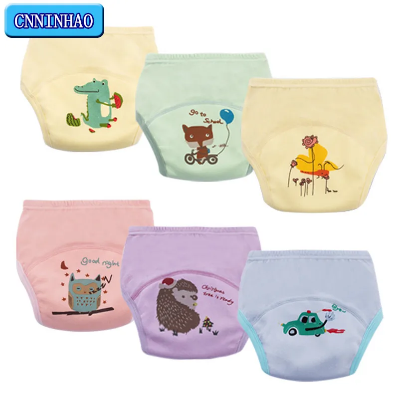 

Baby Diapers 6 Layers Baby Waterproof Training Pants Infant Toddler Cotton Changing Nappy Cloth Diaper Reusable Washable Panties