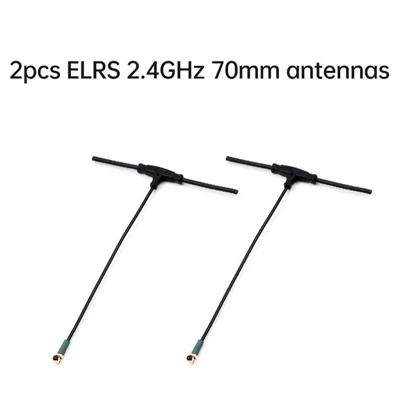 2PCS ELRS 2.4Ghz 안테나 FPV 원격 제어 항공기 모델용 고속 전송 안테나