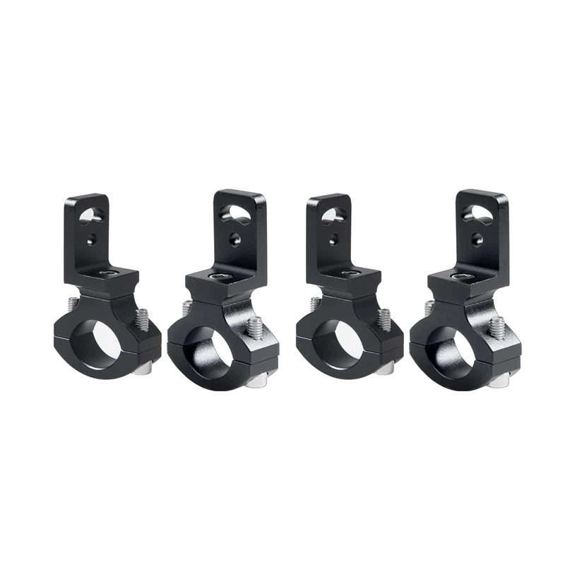 

4PCS Universal Handlebar 22 25Mm 7/8Inch Motorcycle Headlight Bracket Spotlight Holder Tube Clamp For Cafe Racer Chopper