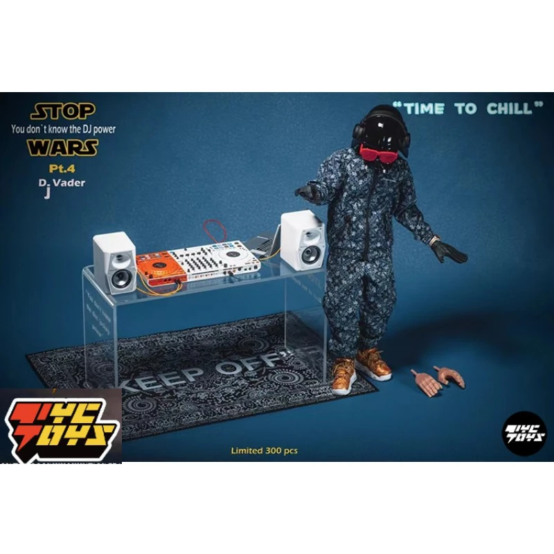 

TYCTOYS Original TRICKYMAN12 Stop The War STOPWARS PT4 DJ VADER Action Figure Hand Figure Model Hobby Collectible Gift