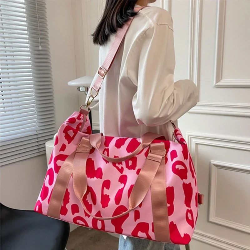 Women Travel Bags Duffle Shoulder Bag Large Multi-functional for Girls Female Big Capacity Sports Storage Fitness Handbag travel bags duffel bag