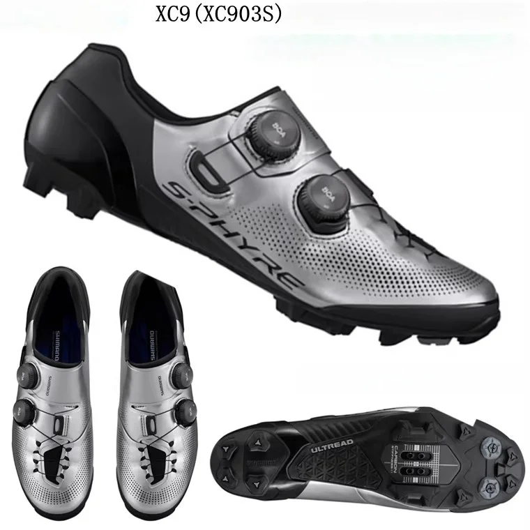 SHIMANO S-Phyre SH XC9 XC903 cycling shoes MTB lock Shoes sneaker