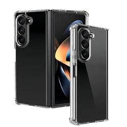 Ultra Airbag Transparent Case - Acrylic PC Soft Armor TPU Cover - Samsung Z Fold 8 (Clear)
