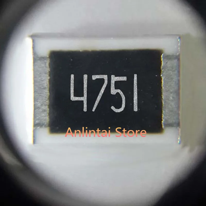 100PCS chip resistor 4751 2010 4.75KΩ ±1%   1210 4.75KΩ ±1%