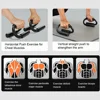1pair S Shape Floor Chest Workout Equipment Foam Handles Chest Fitness Equipment Anti Slip Home Fitness Chest Training Equipment 5