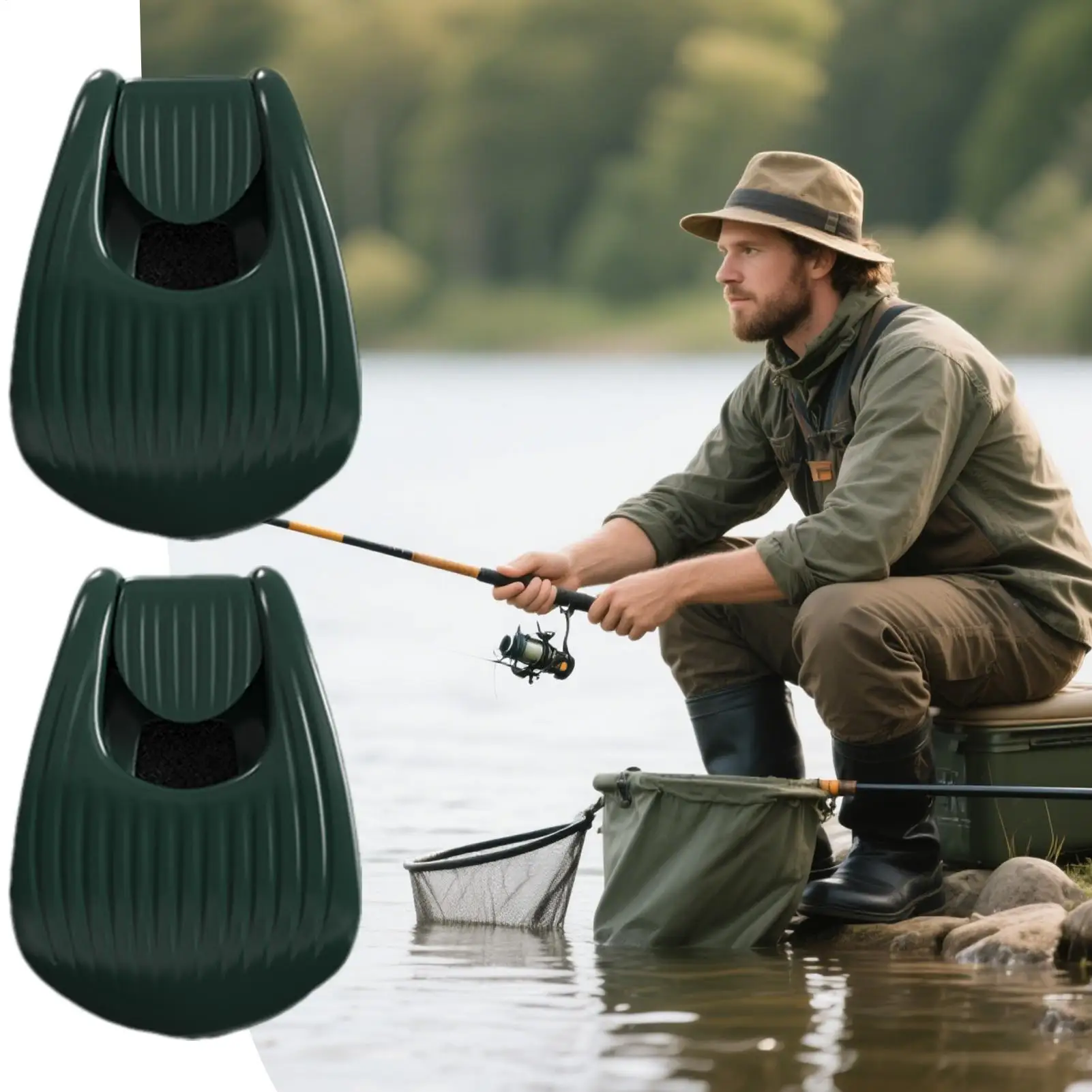 Fishing Rod Storage Fishing Pole Clips Rod Protector Outdoor Sports Gear Multifunctional fishing rod manager Fishing rod holder