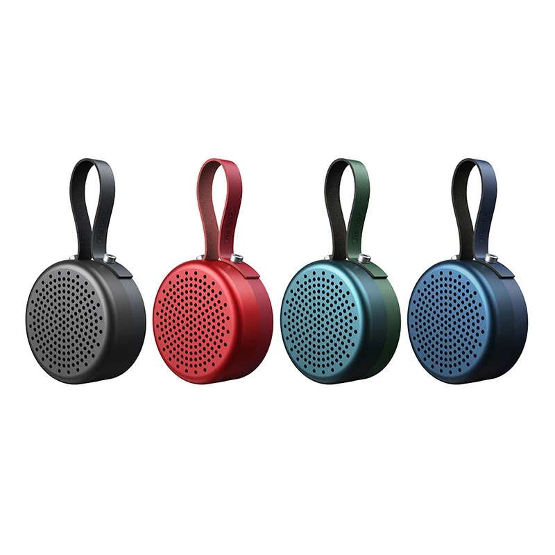 

Mini High Bass Waterproof Wireless Boombox Metal Music Box Portable Bluetooth Speaker for Phone PC Loudspeaker