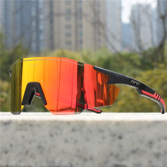 NRC Men Cycling Sunglasses UV400 TR90 Sports Bicycle Glasses MTB Mountain Bike Fishing Hiking Riding Eyewear for Women sport 2