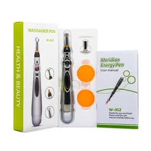 

Electronic Acupuncture Pen Electric Meridians Laser Therapy Heal Massage Pen Meridian Energy Pen Relief Pain Tools Face Lift