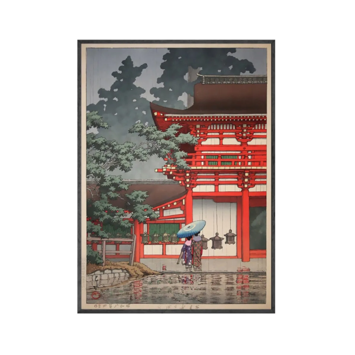 日本画 歴史的風景 大きなサイズ　和紙 日本画 歴史的風景 大きなサイズ 和紙