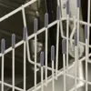 100pcs Dishwasher Rack Caps Tip Cover Cap Flexible Round End Cap Protective Sleeves For Sharp Article To Prevent Collision Cover 1