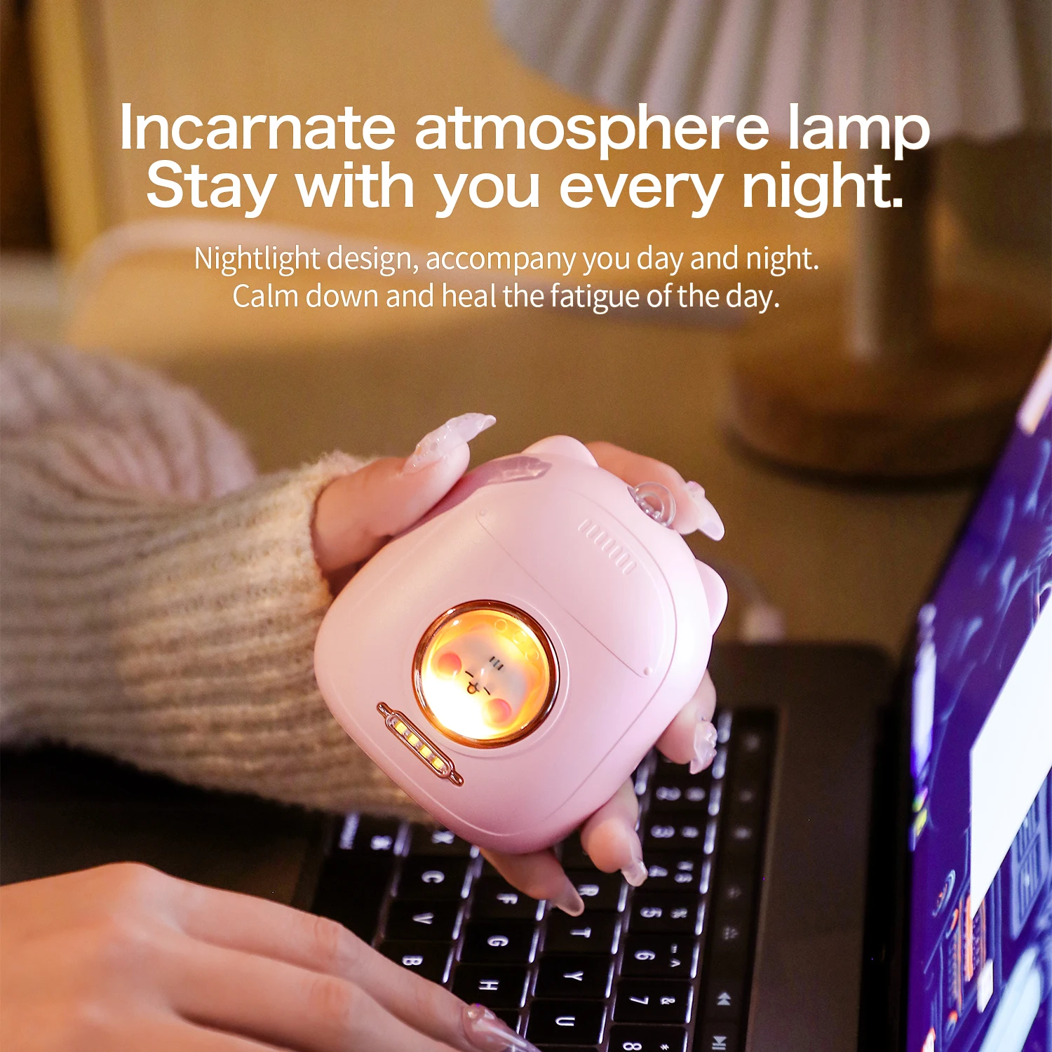 6500mah Portable Hand Warmer Mini Personal Heater Household Usb  Rechargeable Cute Hand Warmer Electric Heater For Christmas Gift - Electric  Portabale Warmer - AliExpress