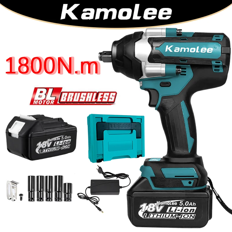 [Strongest Wrench] Kamolee Tool DTW700 1800N.m High Torque Electric